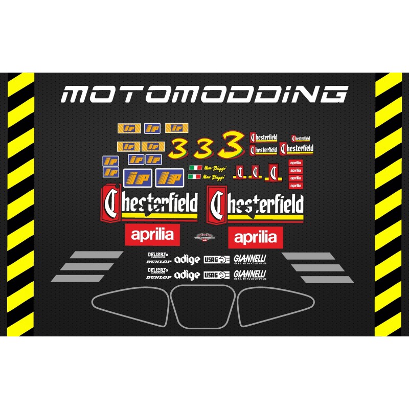 Pegatinas circuito aprilia rs125