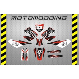 Kit adhesivos Derbi Senda Xtreme 2006 enduro