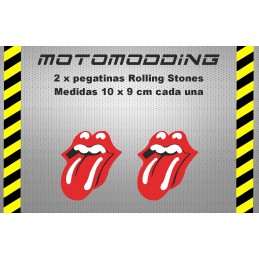 Pegatinas rolling stones lengua