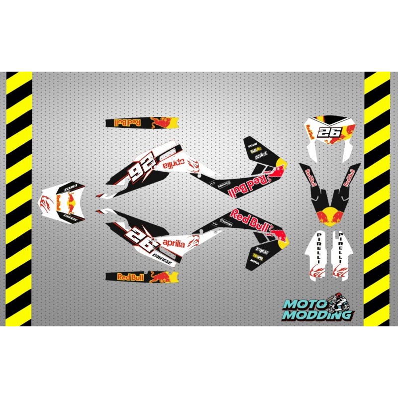 Kit pegatinas Aprilia SX 50/FACTORY 2018-2020 - Motomodding
