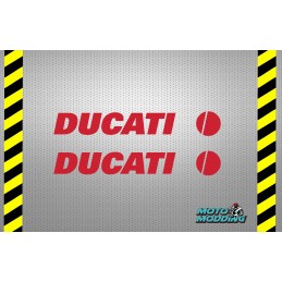 Pegatinas logotipo ducati