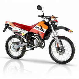 Kit de pegatinas Rieju RR diseño repsol