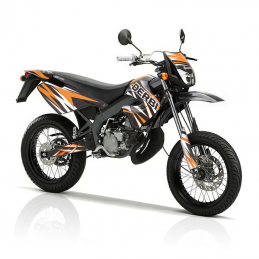 Kit adhesivos Derbi Senda Xtreme 2006 enduro naranja