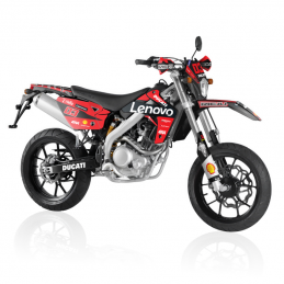 Kit pegatinas Rieju MRT 50 diseño Ducati Lenovo