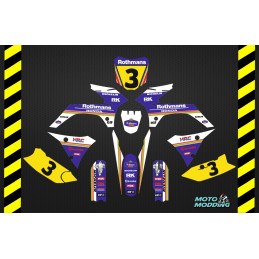 Kit pegatinas  Malcor super racer rothmans