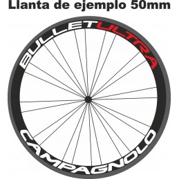 Pegatinas llantas bici campagnolo bullet ultra vinilos stickers autocollant decals ruedas calcas