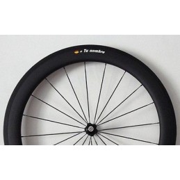 Pegatinas bandera España  rueda bicicleta 