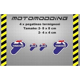 Pegatinas logotipo termignoni  vinilo