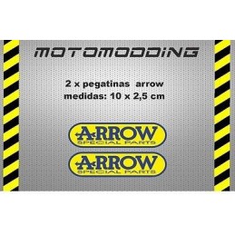 Pegatinas tubos de escape arrow