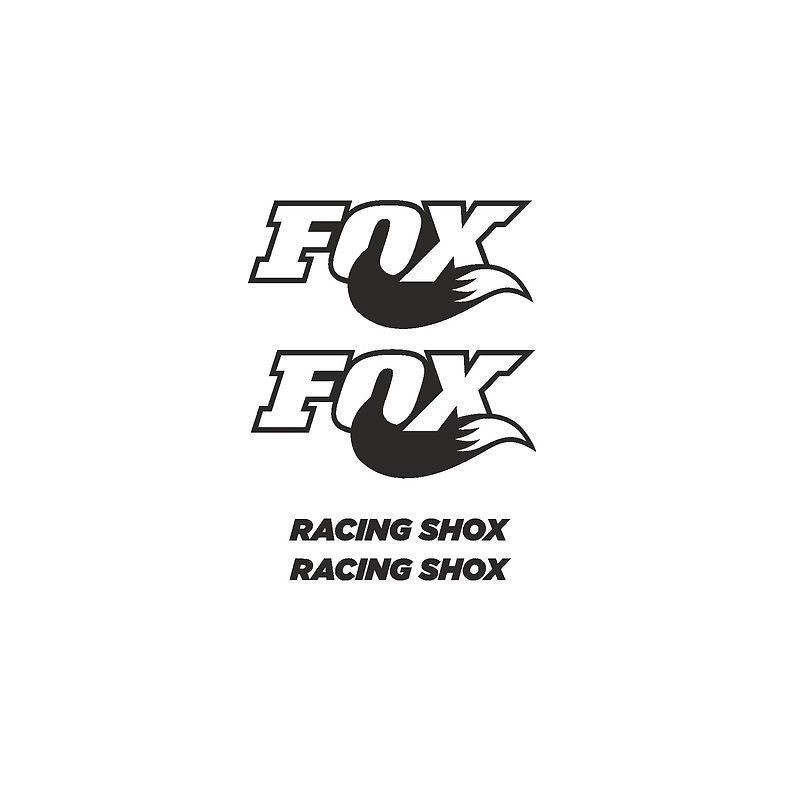 Pegatinas fox horquillas