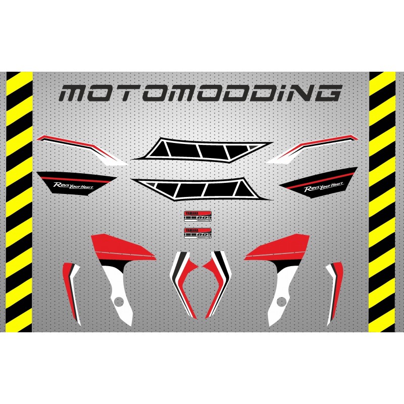Pegatinas yamaha mt-07 aniversario.