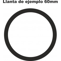 Vinilos para cubrir la llanta completa