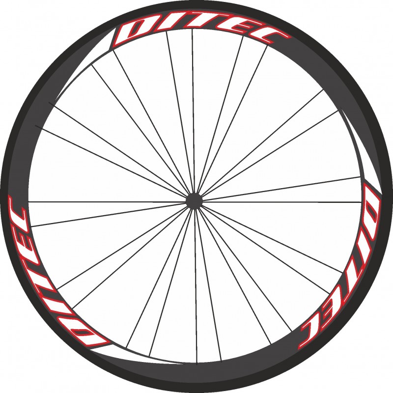 Pegatinas para llantas DITEC.