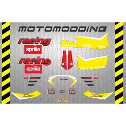 Adhesivos  para aprilia rs 125 culo avispa.