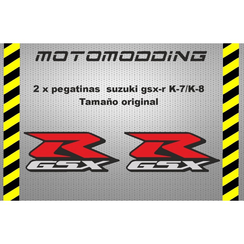 Pegatinas lateral suzuki gsx-r k7/k8