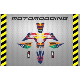 Pegatinas pit bike imr supercorse 2018 ktm motogp réplica