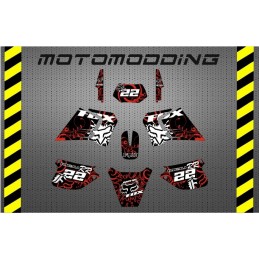 Kit pegatinas Rieju RR modelo 1994 2000 diseño Fox