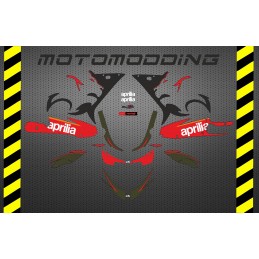 Pegatinas aprilia RS 125 2005 negro