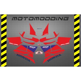 Pegatinas Honda NSR 250 R mc21 modelo blanco