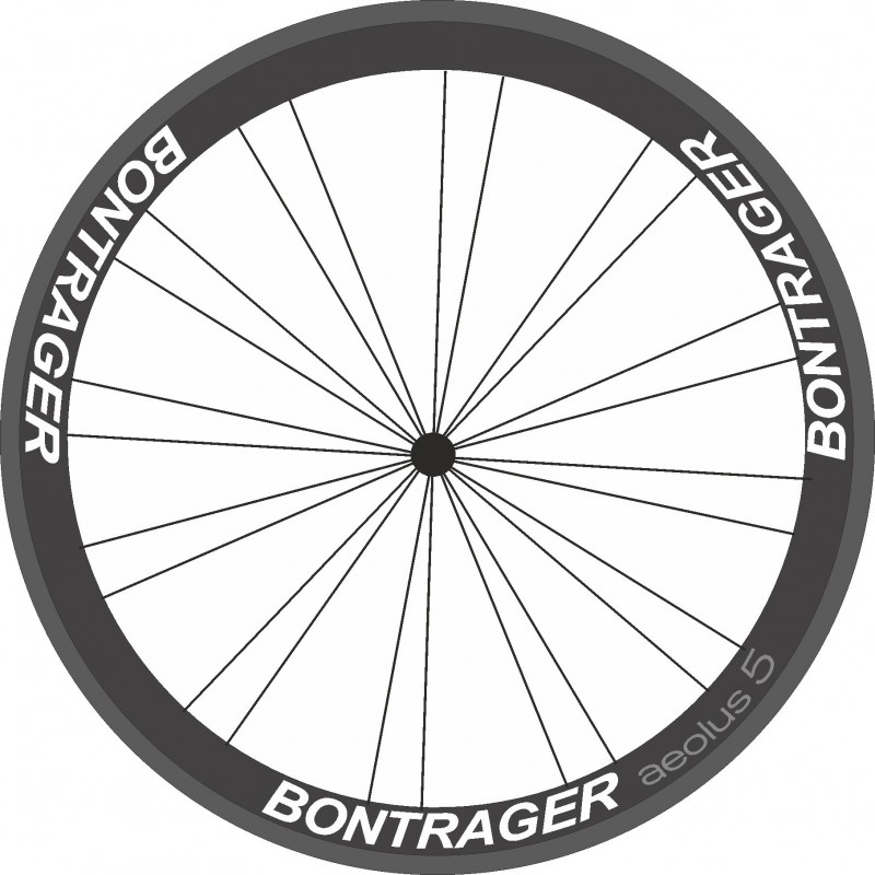 Pegatinas bontrager aeolus 5 modelo 2015